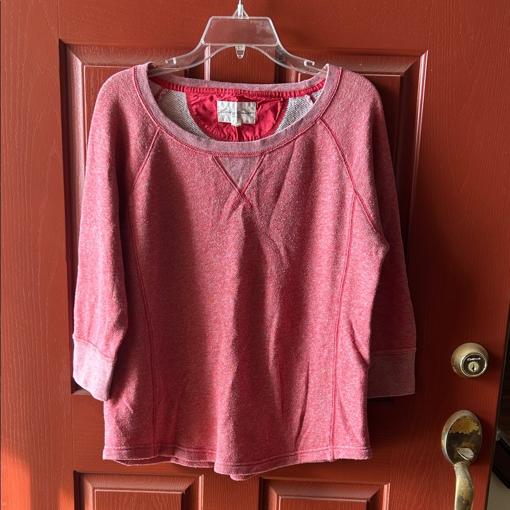 Eddie Bauer Coral Sweater